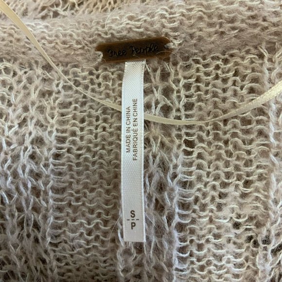 Free People Women's Angel Soft Alpaca Wool Blend Sweater size S - Picture 6 of 8